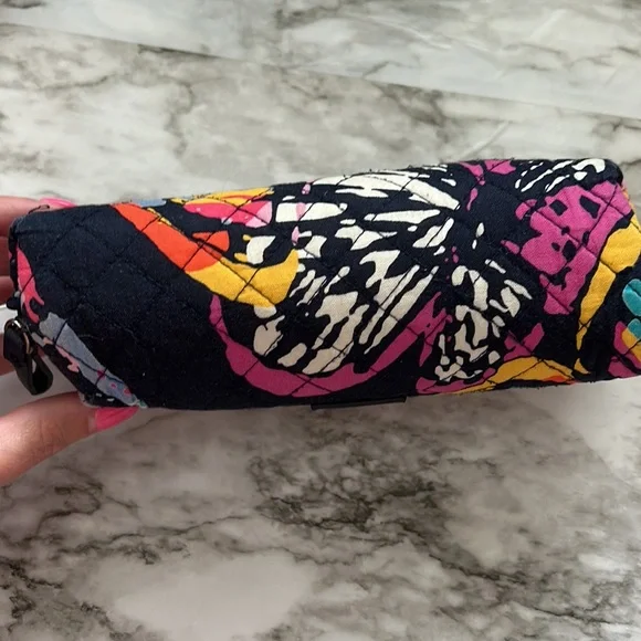 Vera Bradley small cosmetics case/makeup bag/pouch - Picture 7 of 9